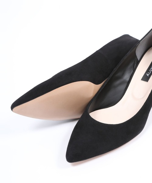 ALUNE（アルネ）の「スティレットローヒールポインテッドﾊﾟﾝﾌﾟｽ（パンプス・レディース・グレイッシュベージュ/パイソン/ブラック系その他/ゴールド/ブラック/ダークブラウン/ネイビー・22.5cm/23cm/23.5cm/24cm/24.5cm）」の18枚目の写真