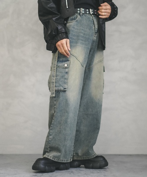 【00s】Samantic design マルチポケットボンテージパンツ y2k 00s】Samantic design マルチポケットボンテージパンツ y2k