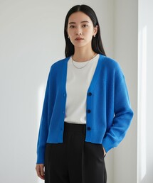 メッシュニット カーディガン
