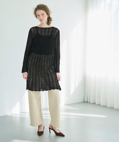 クロシェニット ワンピース クロシェニットワンピース – Maison de Lyla
