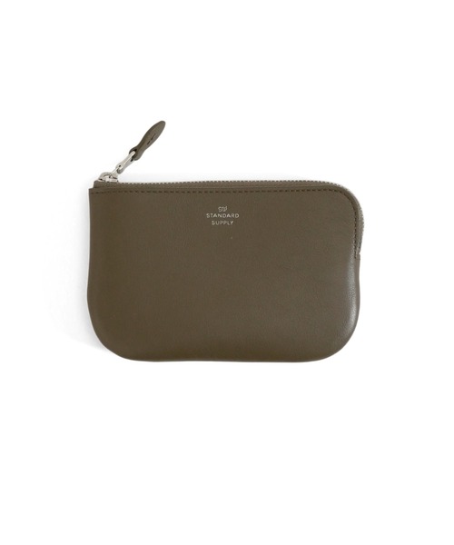 STANDARD SUPPLY（スタンダードサプライ）の「スタンダードサプライ / PAL パル / OVAL ZIP WALLET S オーバルジップウォレット S ミニ財布 本革（財布・レディース・ブラック/グレー/ダークグリーン/ライトグレー/ブルーグレー/オリーブ/イエロー/スミクロ/ダークブラウン/ダークグリーン系/コーラルピンク/チャコールグレー/グレイッシュブルー/カーキ・FREE）」の10枚目の写真