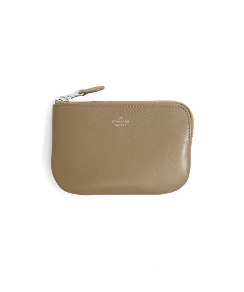 STANDARD SUPPLY（スタンダードサプライ）の「スタンダードサプライ / PAL パル / OVAL ZIP WALLET S オーバルジップウォレット S ミニ財布 本革（財布・レディース・ブラック/グレー/ダークグリーン/ライトグレー/ブルーグレー/オリーブ/イエロー/スミクロ/ダークブラウン/ダークグリーン系/コーラルピンク/チャコールグレー/グレイッシュブルー/カーキ・FREE）」の11枚目の写真