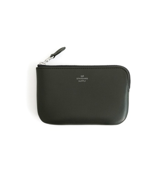STANDARD SUPPLY（スタンダードサプライ）の「スタンダードサプライ / PAL パル / OVAL ZIP WALLET S オーバルジップウォレット S ミニ財布 本革（財布・レディース・ブラック/グレー/ダークグリーン/ライトグレー/ブルーグレー/オリーブ/イエロー/スミクロ/ダークブラウン/ダークグリーン系/コーラルピンク/チャコールグレー/グレイッシュブルー/カーキ・FREE）」の3枚目の写真