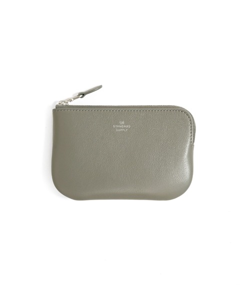 STANDARD SUPPLY（スタンダードサプライ）の「スタンダードサプライ / PAL パル / OVAL ZIP WALLET S オーバルジップウォレット S ミニ財布 本革（財布・レディース・ブラック/グレー/ダークグリーン/ライトグレー/ブルーグレー/オリーブ/イエロー/スミクロ/ダークブラウン/ダークグリーン系/コーラルピンク/チャコールグレー/グレイッシュブルー/カーキ・FREE）」の4枚目の写真