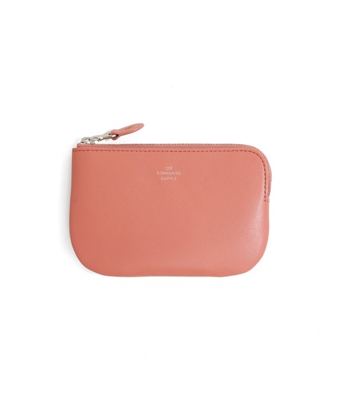 STANDARD SUPPLY（スタンダードサプライ）の「スタンダードサプライ / PAL パル / OVAL ZIP WALLET S オーバルジップウォレット S ミニ財布 本革（財布・レディース・ブラック/グレー/ダークグリーン/ライトグレー/ブルーグレー/オリーブ/イエロー/スミクロ/ダークブラウン/ダークグリーン系/コーラルピンク/チャコールグレー/グレイッシュブルー/カーキ・FREE）」の14枚目の写真