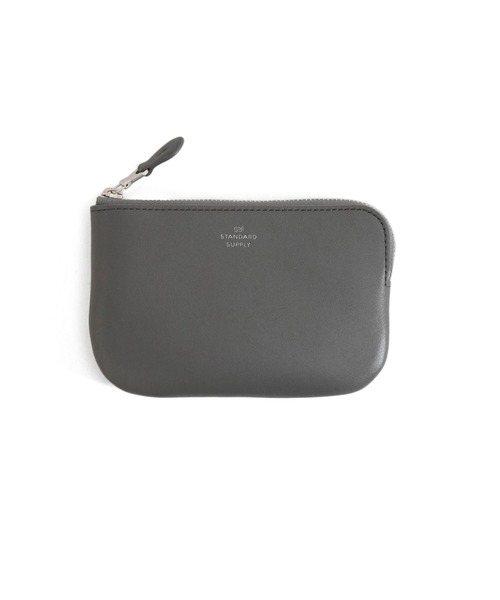 STANDARD SUPPLY（スタンダードサプライ）の「スタンダードサプライ / PAL パル / OVAL ZIP WALLET S オーバルジップウォレット S ミニ財布 本革（財布・レディース・ブラック/グレー/ダークグリーン/ライトグレー/ブルーグレー/オリーブ/イエロー/スミクロ/ダークブラウン/ダークグリーン系/コーラルピンク/チャコールグレー/グレイッシュブルー/カーキ・FREE）」の16枚目の写真