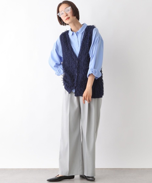 LEPSIM(レプシィム)の「フロントタックスラックス 290207(スラックス・レディース・グレー/ブラック・FREE)」の12枚目の写真