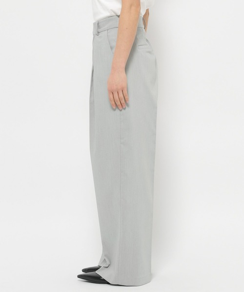 LEPSIM(レプシィム)の「フロントタックスラックス 290207(スラックス・レディース・グレー/ブラック・FREE)」の17枚目の写真