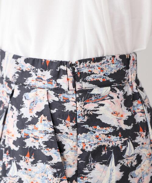 LAURA ASHLEY(ローラアシュレイ)の「【WEB限定/M-LL3サイズ/コットン100%/上下セット/洗える】リヴィエラ柄 セットアップ(セットアップ・レディース・ネイビー系・42/38/40)」の20枚目の写真