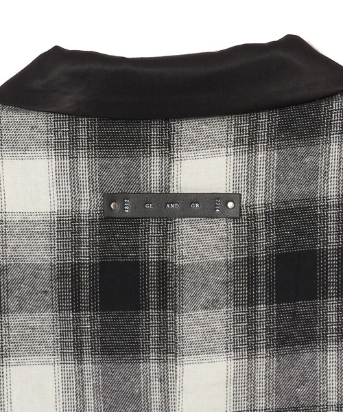 CRIMIE（クライミー）の「JAX 2B BLAZER CHECK（テーラードジャケット・メンズ・ブラック/レッド・M/L/XL/XXL/S）」の6枚目の写真