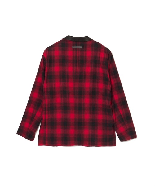 CRIMIE（クライミー）の「JAX 2B BLAZER CHECK（テーラードジャケット・メンズ・ブラック/レッド・M/L/XL/XXL/S）」の11枚目の写真