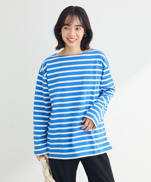 プリーツプリーズ　ボーダーチュニック PLEATS PLEASE ISSEY MIYAKE #spc プリーツプリーズ