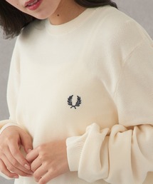 メンズのニット/セーター（ホワイト/白色系・コットン