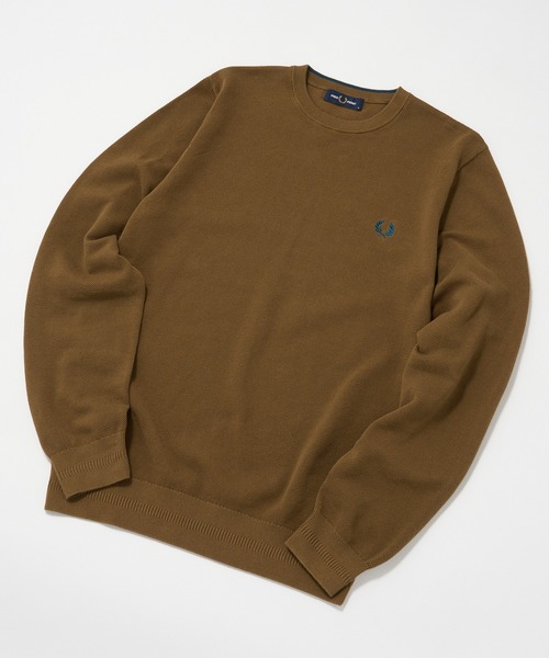 Mサイズ FRED PERRY セーター ニット 長袖 F3194 FRED PERRY ニット