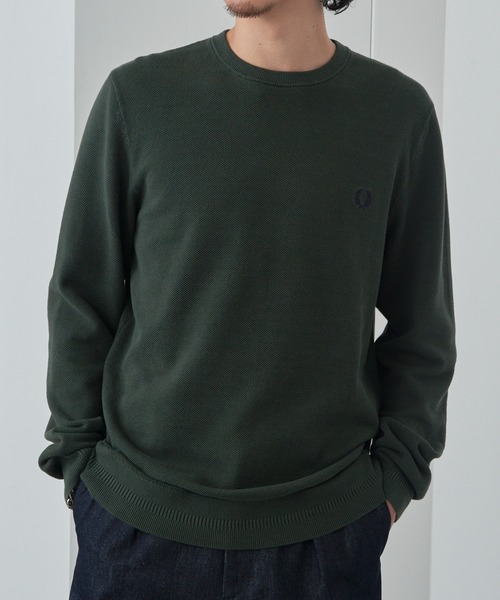 FRED PERRY】PIQUE STITCH JUMPER K1309（ニット/セーター