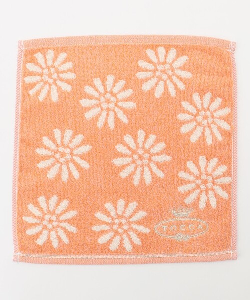 TOCCA（トッカ）の「LUCE TOWELCHIEF タオルハンカチ（ハンカチ/ハンドタオル・レディース・ベージュ系/オレンジ系/スカイブルー系・F）」の3枚目の写真