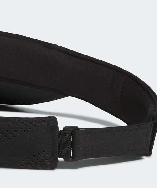 adidas（アディダス）の「メタルロゴ テックバイザー【adidas Golf/アディダスゴルフ】（サンバイザー・メンズ・ブラック/ネイビー/ホワイト・LARGE/MEDIUM）」の9枚目の写真