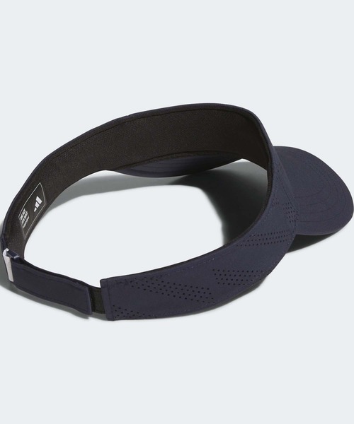 adidas（アディダス）の「メタルロゴ テックバイザー【adidas Golf/アディダスゴルフ】（サンバイザー・メンズ・ブラック/ネイビー/ホワイト・LARGE/MEDIUM）」の10枚目の写真