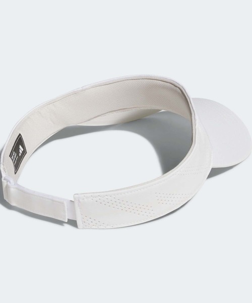 adidas（アディダス）の「メタルロゴ テックバイザー【adidas Golf/アディダスゴルフ】（サンバイザー・メンズ・ブラック/ネイビー/ホワイト・LARGE/MEDIUM）」の4枚目の写真