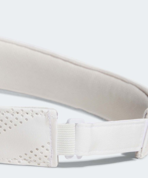 adidas（アディダス）の「メタルロゴ テックバイザー【adidas Golf/アディダスゴルフ】（サンバイザー・メンズ・ブラック/ネイビー/ホワイト・LARGE/MEDIUM）」の6枚目の写真