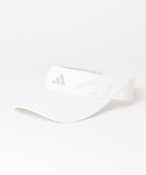 adidas（アディダス）の「メタルロゴ テックバイザー【adidas Golf/アディダスゴルフ】（サンバイザー・メンズ・ブラック/ネイビー/ホワイト・LARGE/MEDIUM）」の13枚目の写真