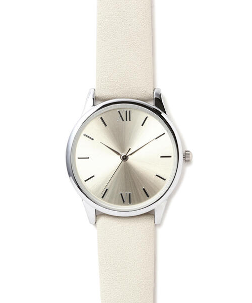 EDIT COLOGNE(エディットコロン)の「スモーキーカラーウォッチ(アナログ腕時計・レディース・ベージュ/ブルー・フリ-)」の3枚目の写真