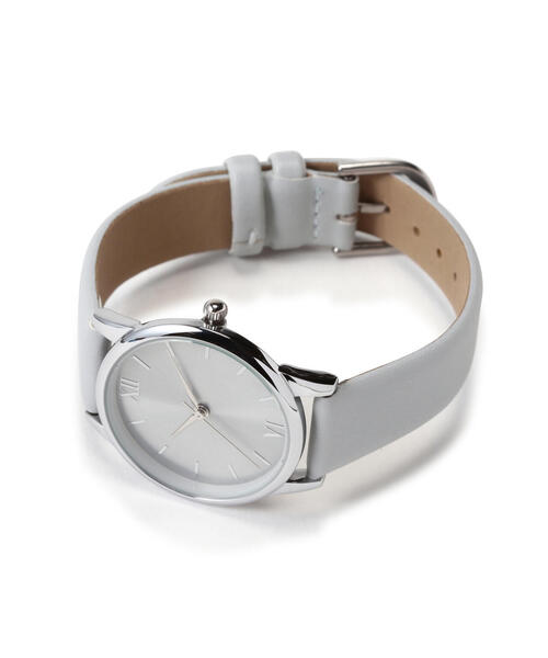 EDIT COLOGNE(エディットコロン)の「スモーキーカラーウォッチ(アナログ腕時計・レディース・ベージュ/ブルー・フリ-)」の5枚目の写真