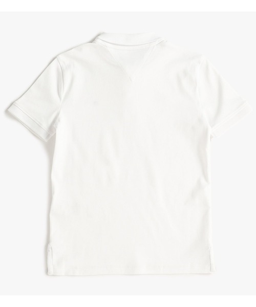 TOMMY HILFIGER（トミーヒルフィガー）の「BOYS インターロックレギュラーポロシャツ（ポロシャツ・キッズ・ネイビー/ホワイト/ブルー・140cm/150cm/130cm/160cm）」の5枚目の写真