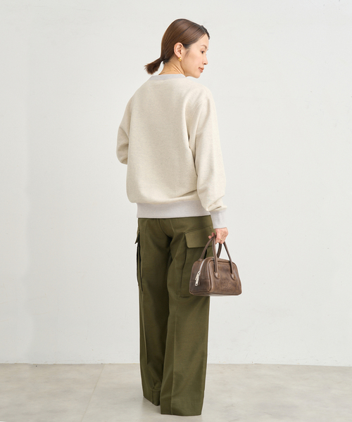 LOOPWHEELER for LOWERCASE 別注 ライトツリウラケ ルーズフィット