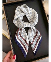 ARTIFICIAL SWEETENER（アーティフィシャル　スウィートナー）の「【 ARTIFICIAL SWEETENER 】シルクタッチレトロ柄スカーフ（バンダナ/スカーフ）」