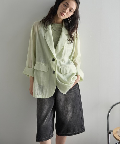 THE YOn（ザヨン）の「ガウチョデニムパンツ（デニムパンツ・レディース・ブラック/ライトブルー・M/S）」の9枚目の写真