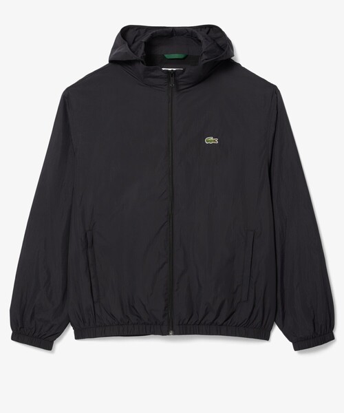 LACOSTE(ラコステ)の「ベーシックトラックジャケット(ブルゾン・メンズ・ブラック/グレイッシュブルー・46/48/50/52)」の5枚目の写真