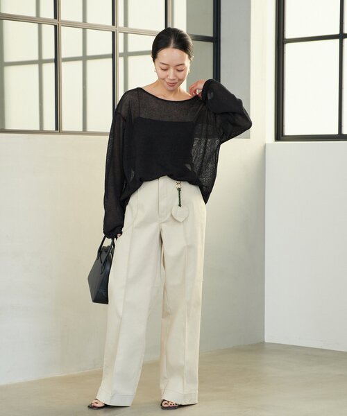 plage（プラージュ）の「《追加》Li/Ny SIMPLE プルオーバー（ニット