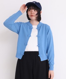 l&#39;atelier du savon - 新品 アトリエドゥサボン　ボレロ　ロングカーディガン　レース l'atelier du savon｜アトリエ ドゥ サボンのカーディガン