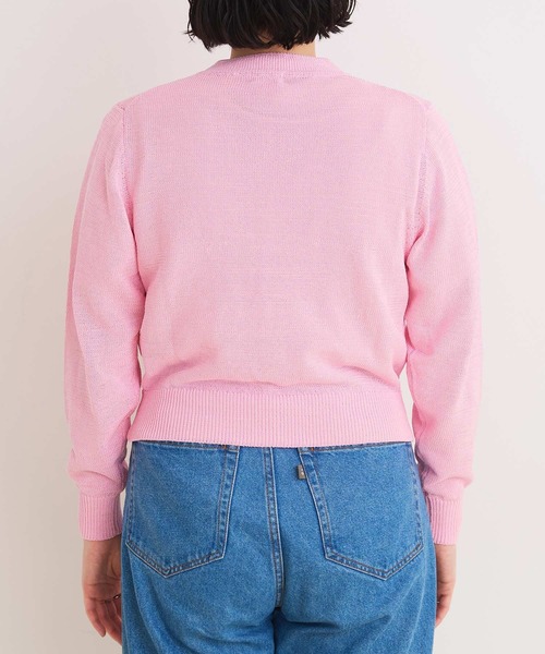 I am I in fact...(アイアムアイインファクト)の「COTTON NYLON 華釦 カーディガン(カーディガン/ボレロ・レディース・ベージュ/ピンク・FREE)」の21枚目の写真