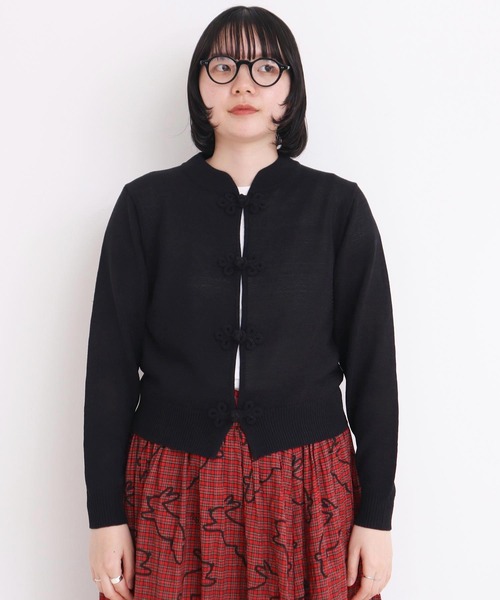 カーディガン COTTON NYLON 華釦 カーディガン レディース COTTON NYLON 華釦 カーディガン（カーディガン/ボレロ）｜I am