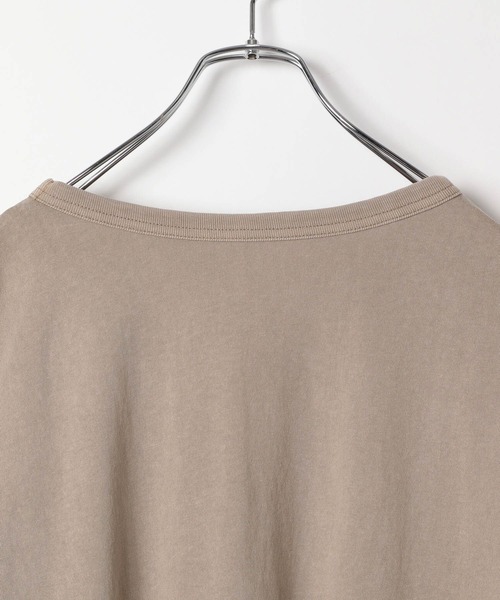 BAYFLOW（ベイフロー）の「シャーリングスリーブロングスリーブT（Tシャツ/カットソー・レディース・ベージュ/チャコール/ピンク・FREE）」の12枚目の写真