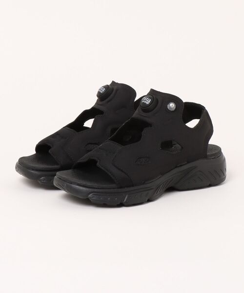 Reebok(リーボック)の「【Reebok 】INSTAPUMP FURY SANDAL ZIP (リーボック インスタポンプフューリー サンダル ジップ)100251110/100251111/100251112/100251113(サンダル・レディース・ブラック×ホワイト/ホワイト/ブラック×ブラック/ライトグレー・24.0cm/23.0cm/25.0cm)」の3枚目の写真