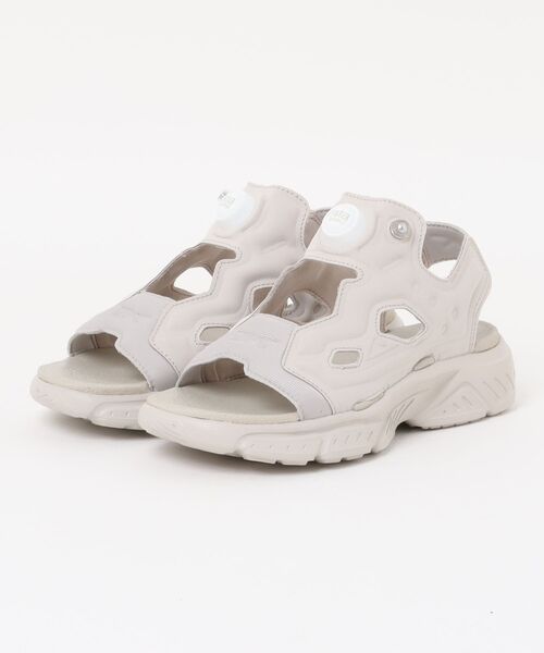 Reebok(リーボック)の「【Reebok 】INSTAPUMP FURY SANDAL ZIP (リーボック インスタポンプフューリー サンダル ジップ)100251110/100251111/100251112/100251113(サンダル・レディース・ブラック×ホワイト/ホワイト/ブラック×ブラック/ライトグレー・24.0cm/23.0cm/25.0cm)」の4枚目の写真