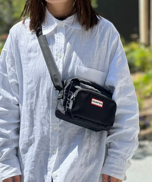 セール】【HUNTER】 NYLON CROSSBODY ナイロンクロスボデイ
