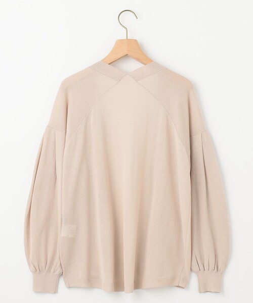 組曲 S（クミキョク チイサイサイズ）の「シアーニットドルマンカーディガン（カーディガン/ボレロ・レディース・アイボリー系/ネイビー系/ベージュ系・S2）」の22枚目の写真