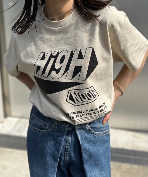 セール】【GILDAN】立体HIGH NOON ロゴTシャツ 【PT NO. MVL060 ※2A