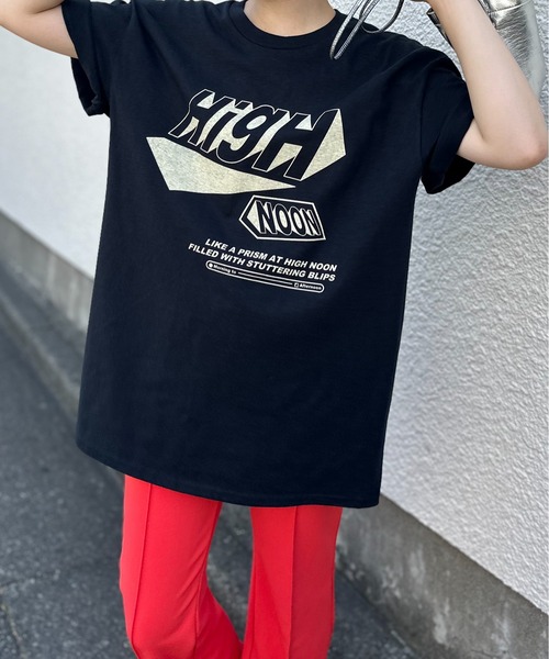 セール】【GILDAN】立体HIGH NOON ロゴTシャツ 【PT NO. MVL060 ※2A