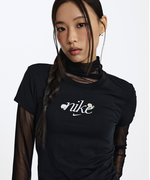 NIKE ナイキ 半袖 Tシャツ レディース グラフィックTシャツ HF9723-010 楽天市場】お買い物マラソン最大2000円クーポン！ ナイキ T
