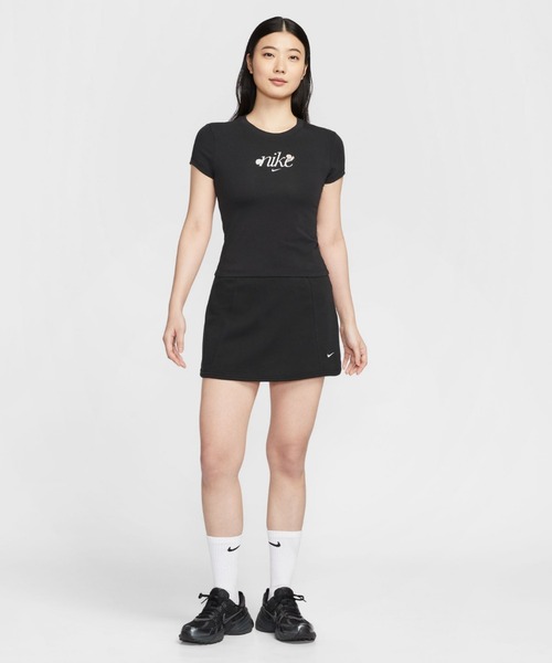 ☆韓国の人気☆【NIKE】☆SLIMFIT CROPPED TSHIR.T☆Tシャツ☆ NIKE】◇SLIMFIT CROPPED TSHIRT◇クロップドT◇【送料無料