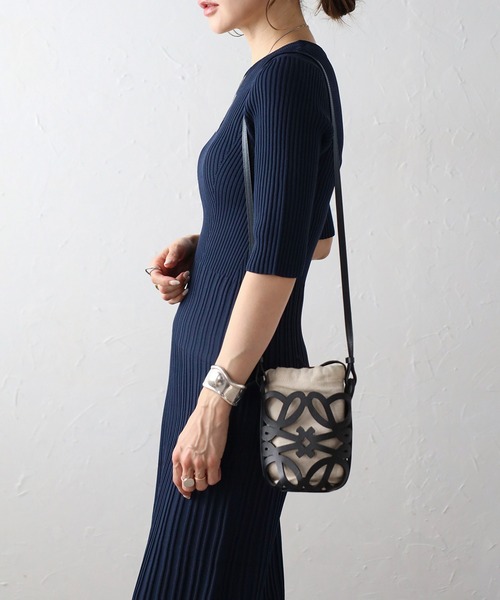 切替リブロングワンピース（ワンピース）｜Bonjour Sagan