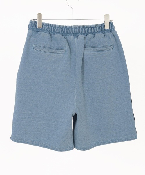 seventy seven(セブンティセブン)の「mp13504-denim jersey short pants ニットデニムショートパンツ(その他パンツ・メンズ・ライトインディゴブルー/インディゴブルー・S/M/L/XL)」の22枚目の写真