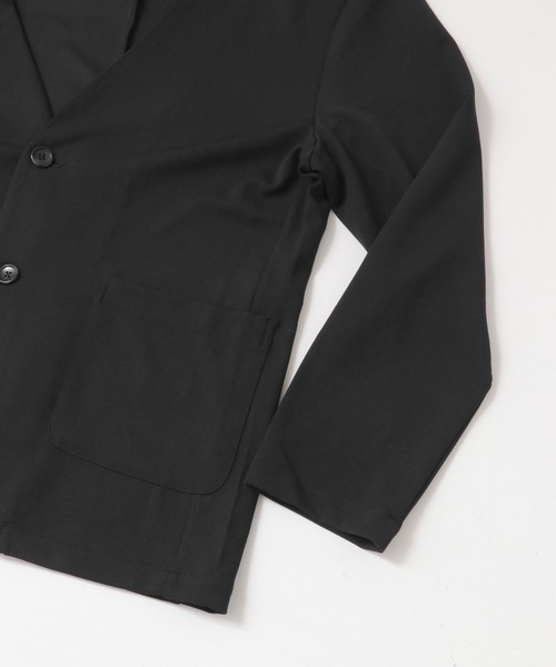 ITEMS URBANRESEARCH(アイテムズ アーバンリサーチ)の「梨地ジャガードノーラペルジャケット(その他アウター・メンズ・ブラック/グレー・MEDIUM/LARGE)」の22枚目の写真