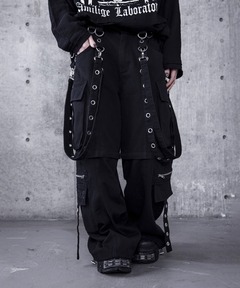 CIVARIZE/シヴァーライズ』サスペンダー付きボンテージスキニーカーゴ
