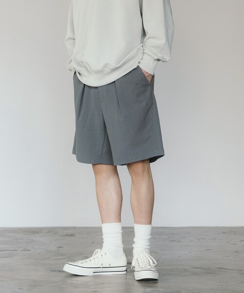 ♦️最終価格♦️美品◇ブリーフィング◇スリムパンツ&ブルゾン◇メンズ◇セットアップ 涼しい セットアップ メンズ 総柄 プリント 薄手 オープンカラー 半袖